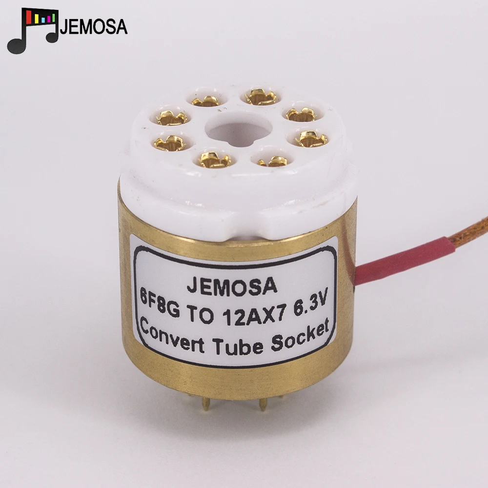 1PC 6F8G 6C8G TO 12AX7 12AU7 12AT7 ECC81 ECC82 ECC83 7025  CV4003 6.3V DIY Audio Vacuum Tube Amplifier Convert Socket Adapter
