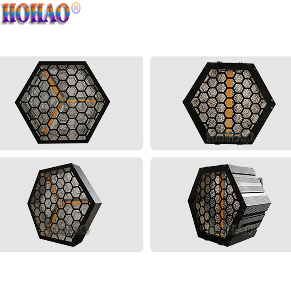 

Bar Stage Explosion Effect Background Light LED Hexagonal Multi-Color Dyeing Gradient Flashing Pixel Device Each Can Be Spliced