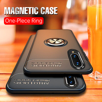 Magnetic Phone Case For Xiaomi Mi 9T Case Finger Ring Silicon Phone Back Cover for Xiaomi Mi 9T Pro 8 6 Max 3 2 F1 Finger Ring