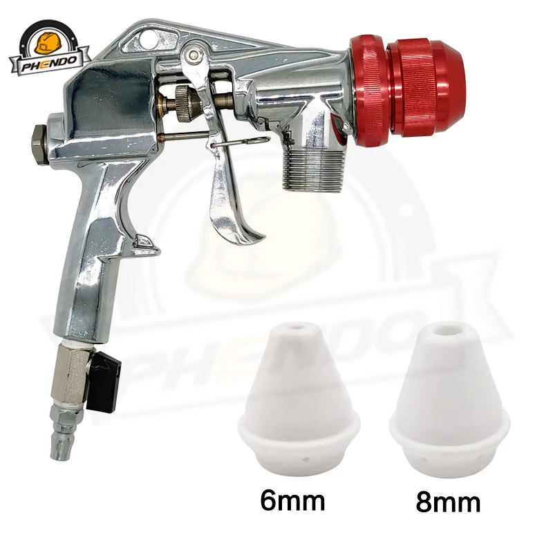 PHENDO 1800 TexSpray Air Spray Trigger Gun Paint Spray Gun Stone-Texture Paint Spray Gun for Putty Sandblaster Real Stone Paint