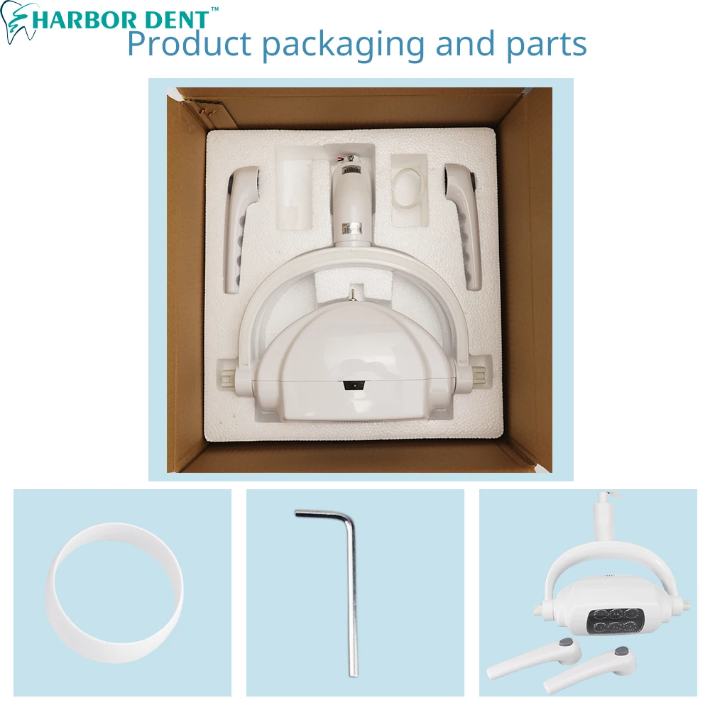 6LED Dental Oral Operation Lamp Induction Sensor Light For Dentistry Unit Chair Equipment Teeth Whitening Good Quality