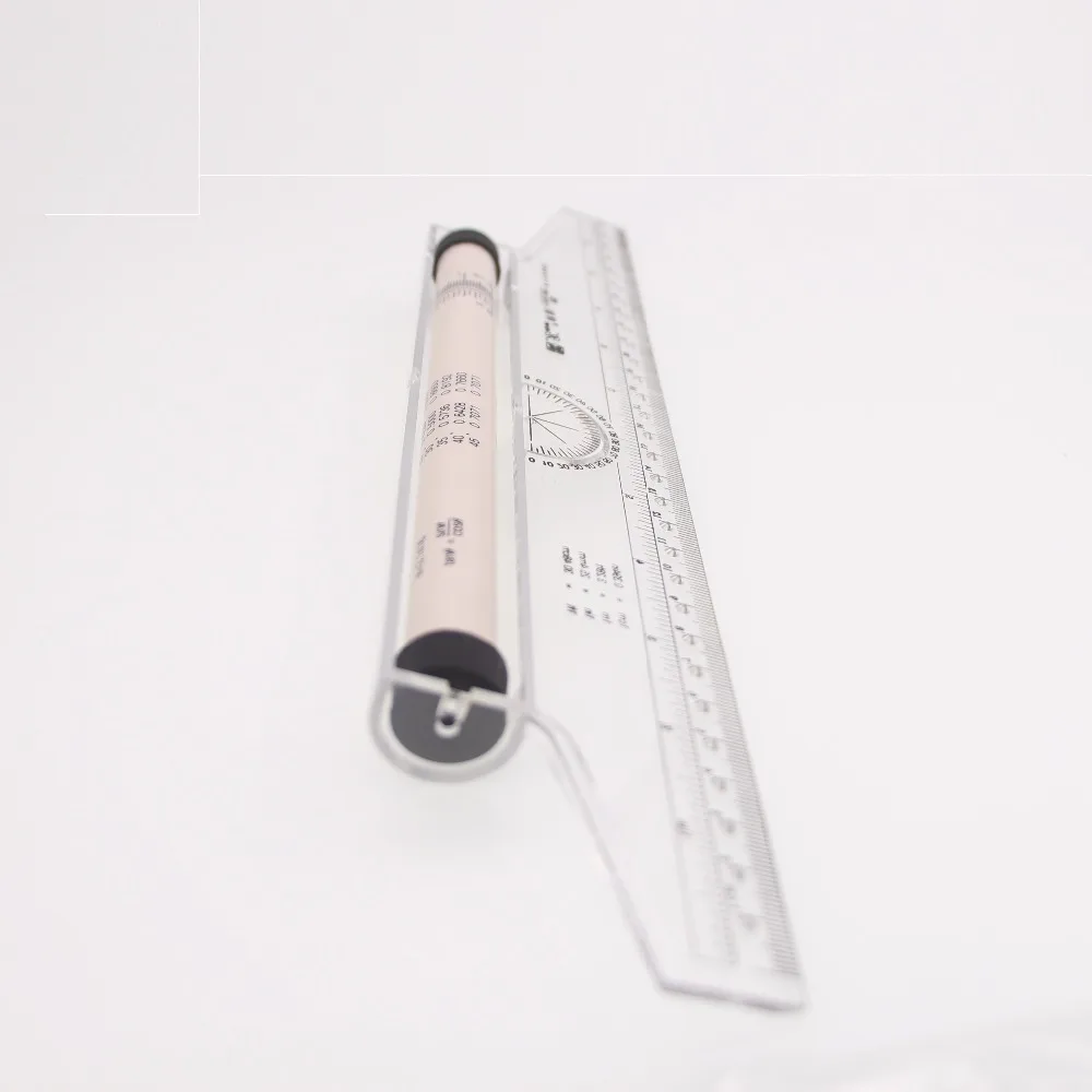 30cm Roller Ruler Drafting Plastic Roller Ruler