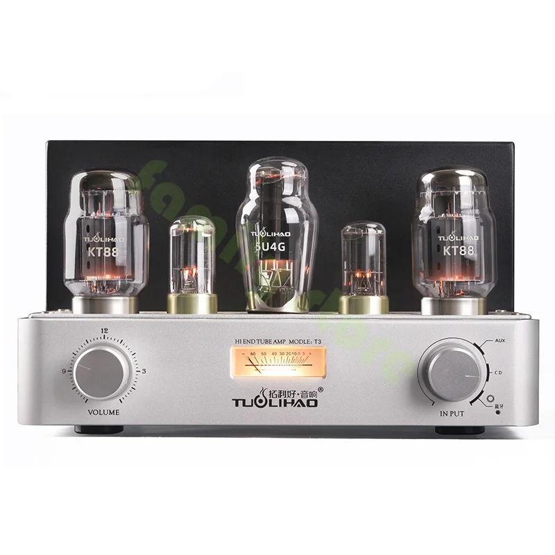 Good sound High quality T3 KT88 tube amplifier Fever HIFI Class A single-ended tube amplifier 5.0 Bluetooth, SNR: 88dB