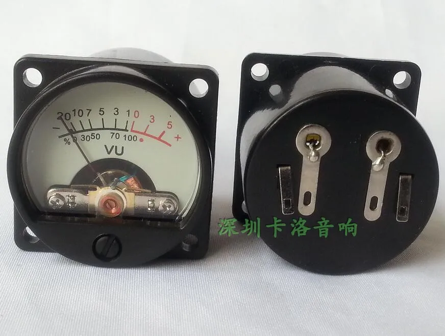 Cabeçote vumedidor de alta precisão, 500vu, medidor plano, amplificador de potência, tubo eletrônico, camisa de pressão, faixa de luz de fundo