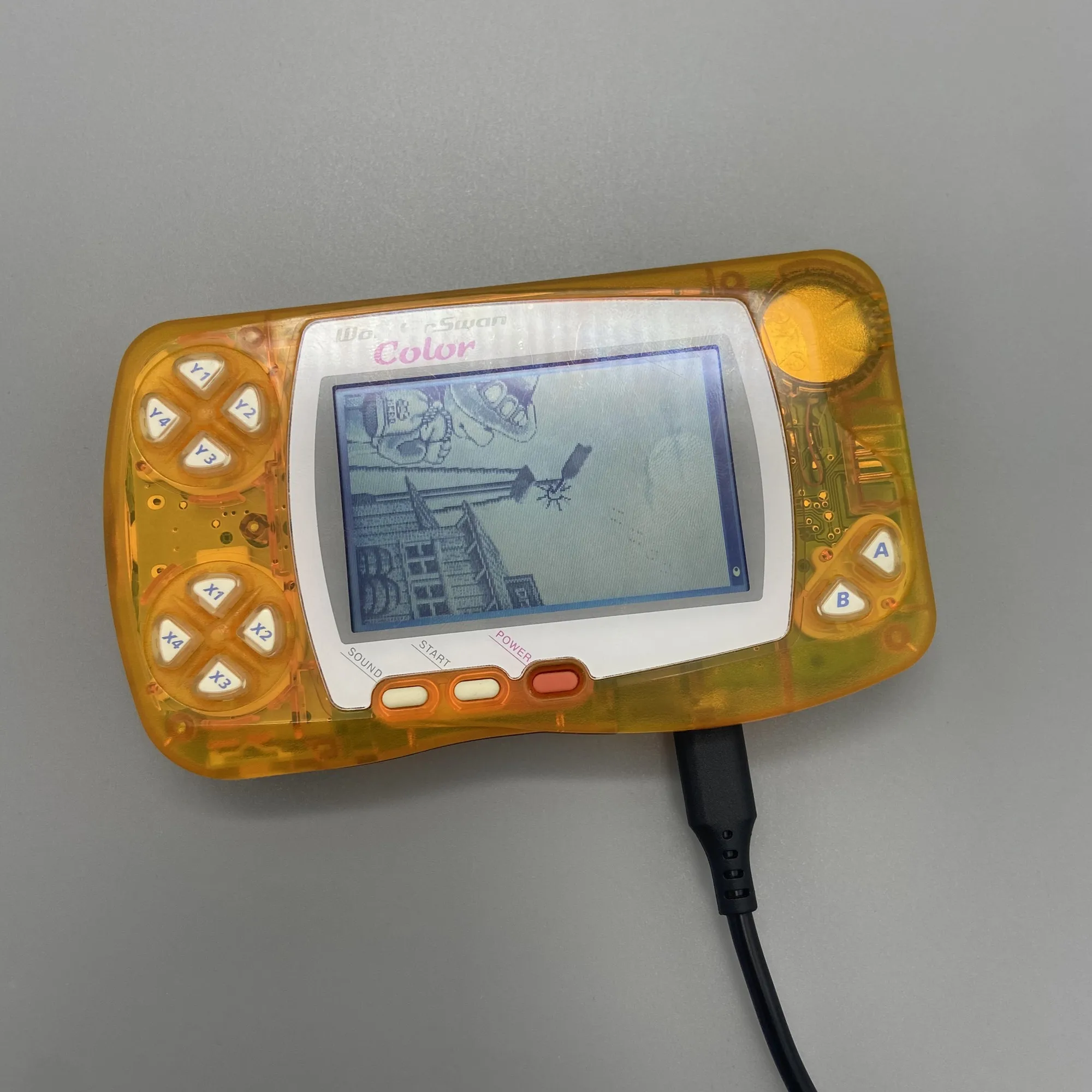 USB Type-C Power module for wonder Swan color WS WSC。Please use a 5V charger view 3
