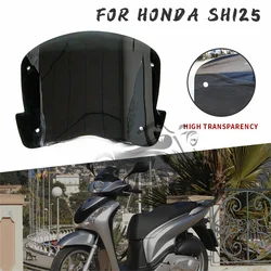 Clear Black Windshield Fit For Honda SH125 SH150 2017 2018 2019 SH150i SH125i Motorcycle Windscreen SH 125 SH 150