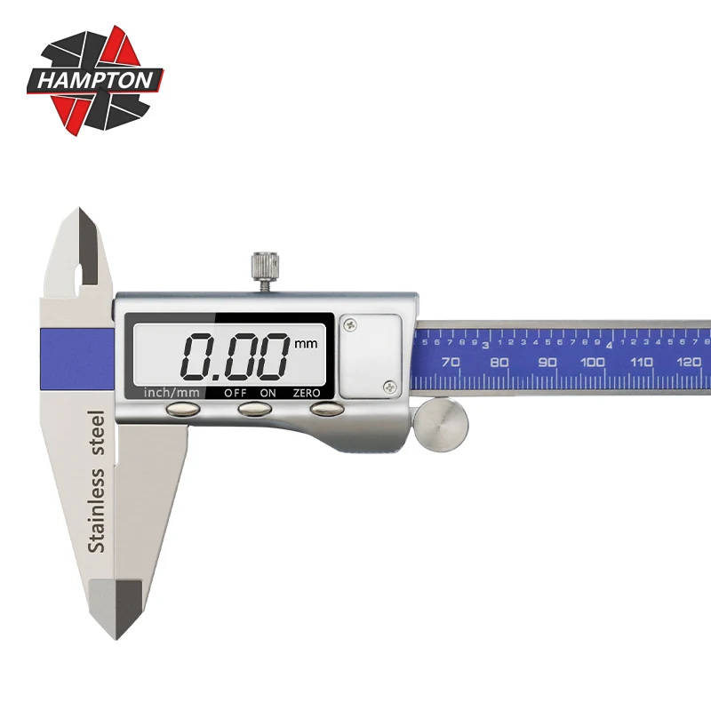 HAMPTON Calipers Digital Vernier Caliper 150/200/300mm LCD Stainless Steel Electronic Micrometer Gauge Measuring Tools