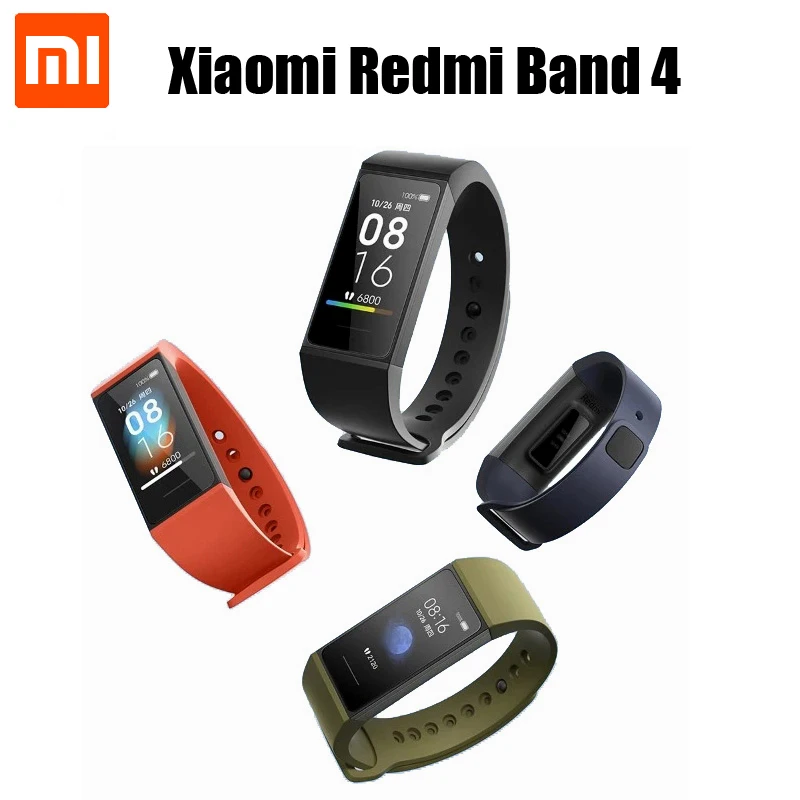 2020 Xiaomi Redmi Band 4 Smart Wristband Color Fitness Bracelet 1.08