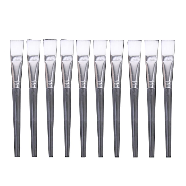 10pcs Facial Face Mask Brush Premium Soft Face Brushes Applicator for Applying Eye Peel Serum or DIY Needs