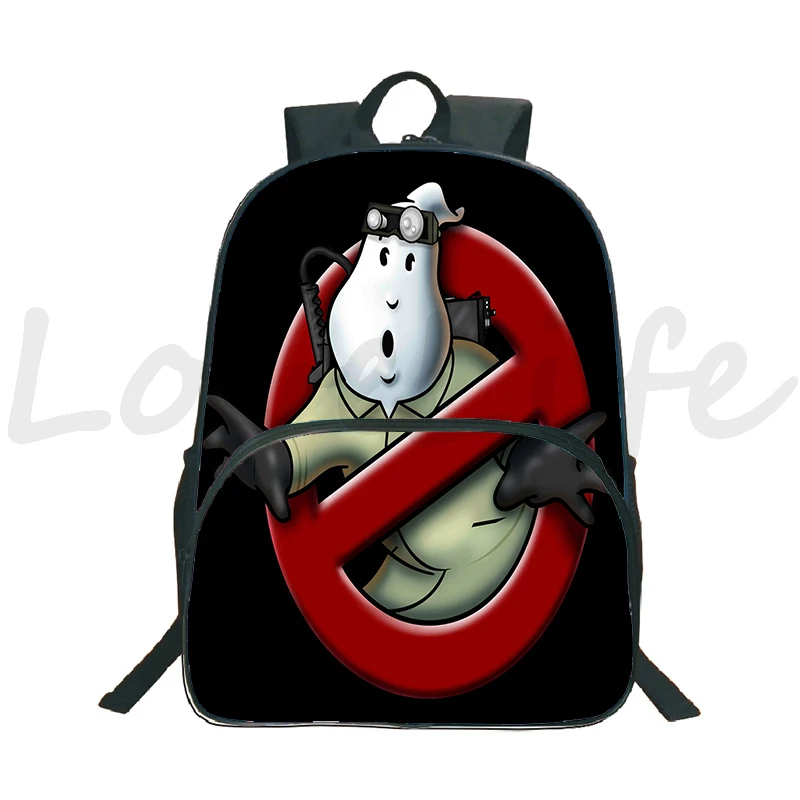 Hot Sale Ghostbuster Backpack Boys Girls School Bags Teens Fashion Pattern Bookbags Travel Knapsack Students Back to School Gift