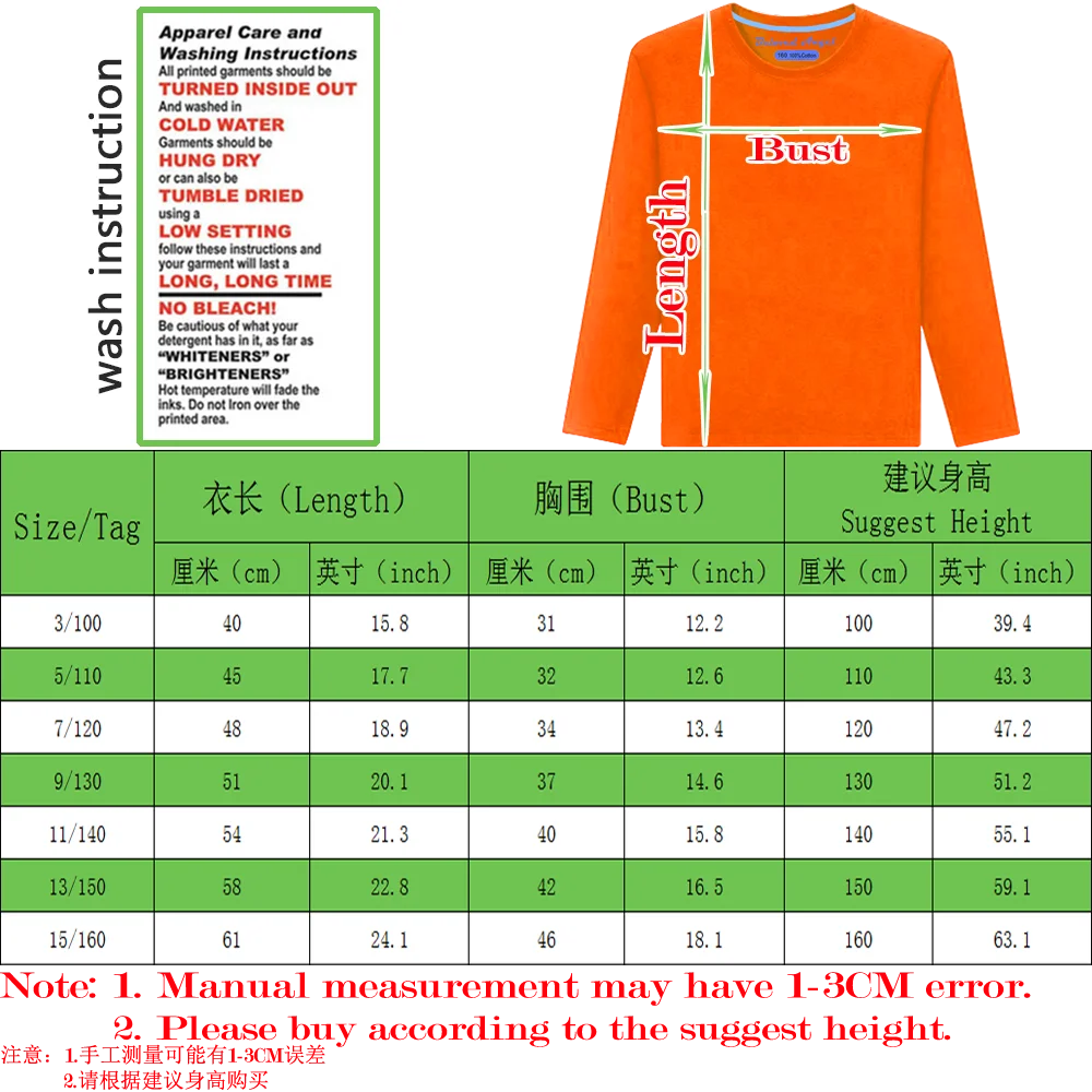 Kids Solid T Shirts Christmas Baby Boys Girls Long Sleeve Candy Colors Sweatshirts Baby Children Cotton Tops Tees Clothes 3-15T