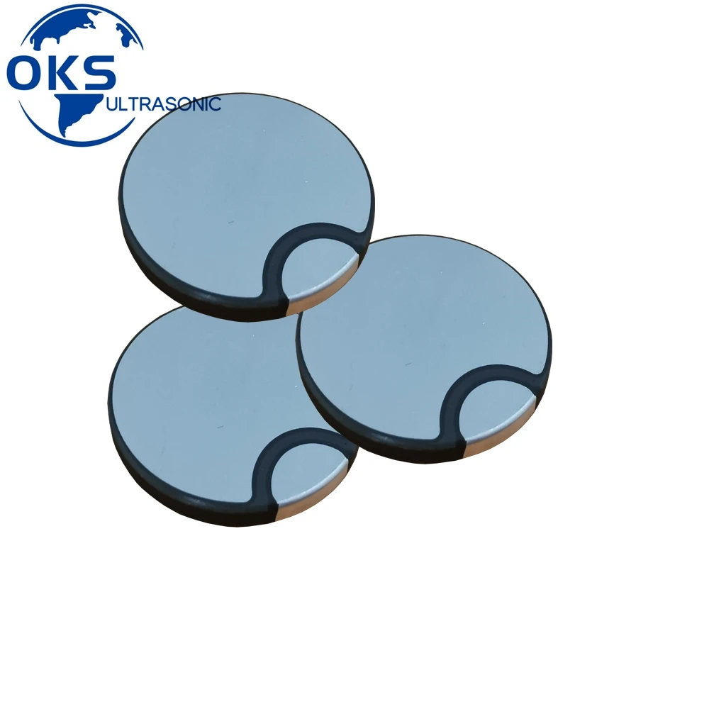 50*3mm PZT 4 Material Piezoelectric Ceramic Disc 40khz