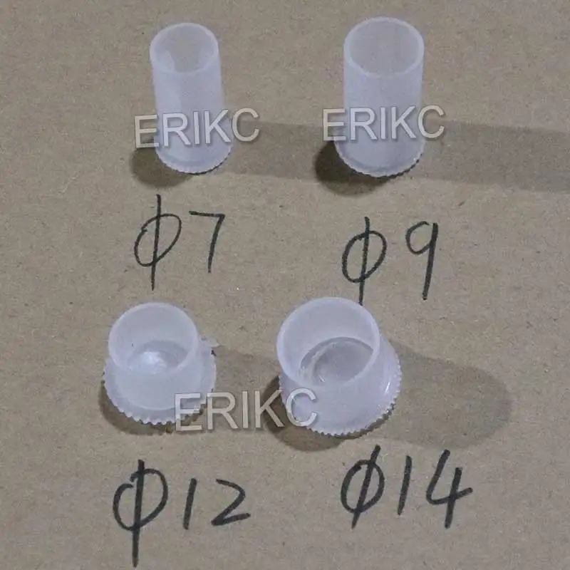 Free Shipping Wholesale Plastic Caps 7mm 9mm 12mm 14mm Inner Diameter Diesel Common Rail Injector Nozzle Dust Cap for Injector