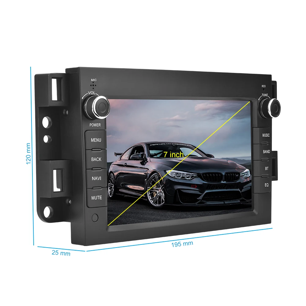 Leekooluu 2 Din autoradio lettore multimediale Android navigazione GPS Audio Bluetooth per Chevrolet Lova Captiva Gentra Aveo Epica