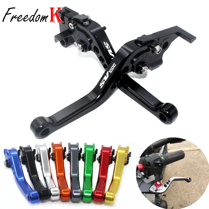 

For SV1000 SV 1000S SV 1000 S SV1000S 2003-2007 Motorcycle Accessories Short Brake Clutch Levers