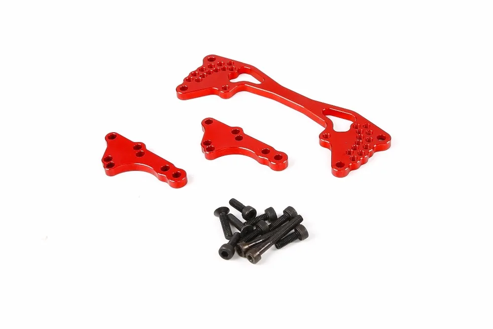 CNC Metal adjustable angle rear shock absorption crossbar for 1/5 HPI Rovan King Motor BAJA 5B 5SC 5T RC CAR GAS PARTS