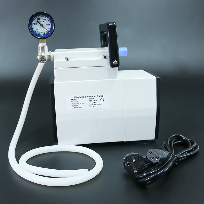 IKEME 30L/min Laboratory Use Oilless Diaphragm Vacuum Pump Laboratory Instrument LH-85 Pump