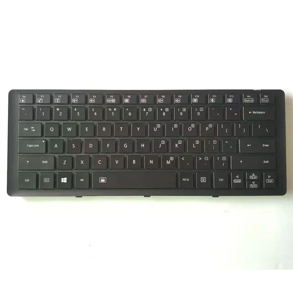 Teclado LA FR UI para Gigabyte P34G V2 P34F V5 P34W V3 P34K V3 U2442D U2442F U2442S U2442T U2442V U24F U24T P34