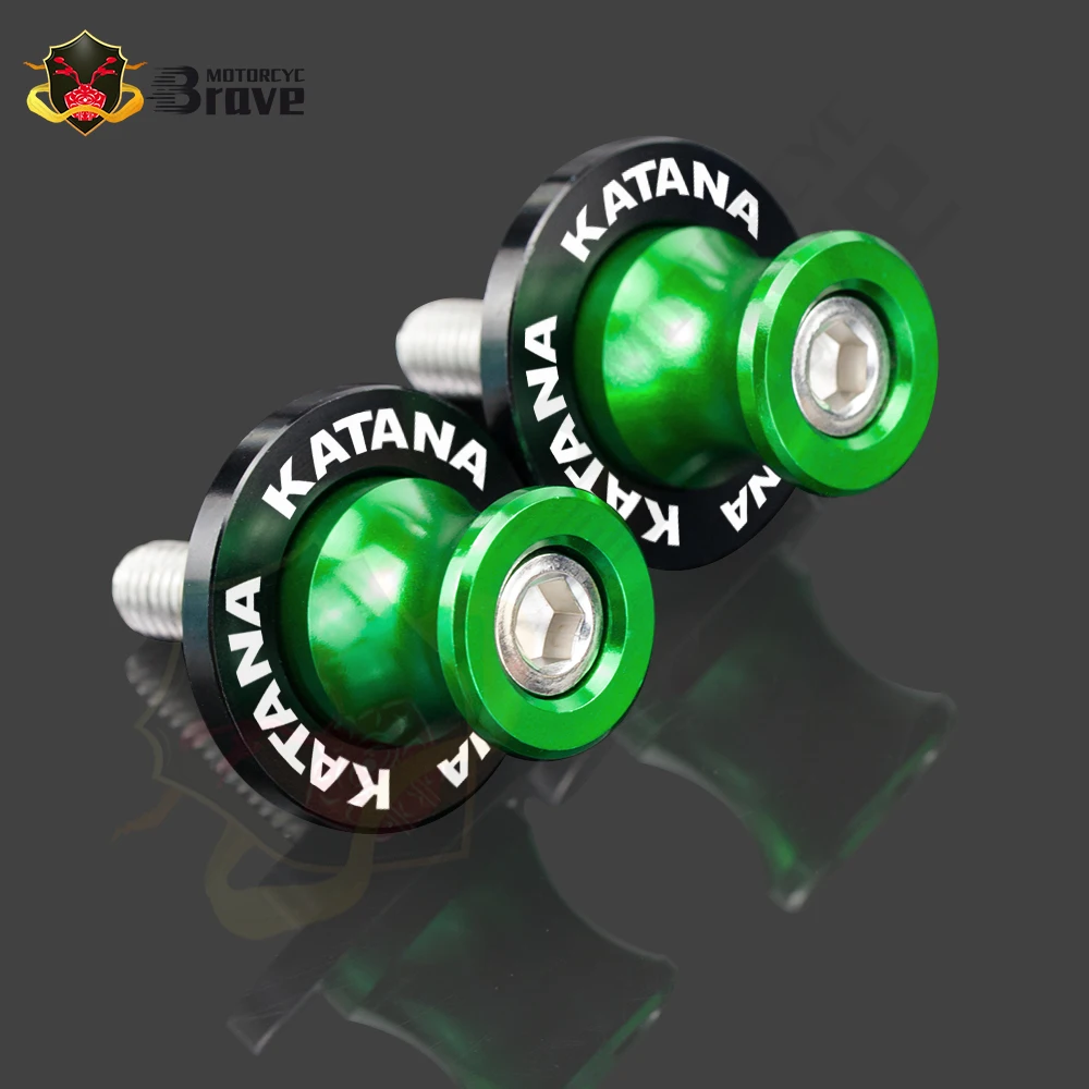 For SUZUKI GSX600 GSX750 Katana GSX 750S 1000S Katana GSX-S1000 F GSX600F Motorcycle Swingarm Spools Slider Swingarm Stand
