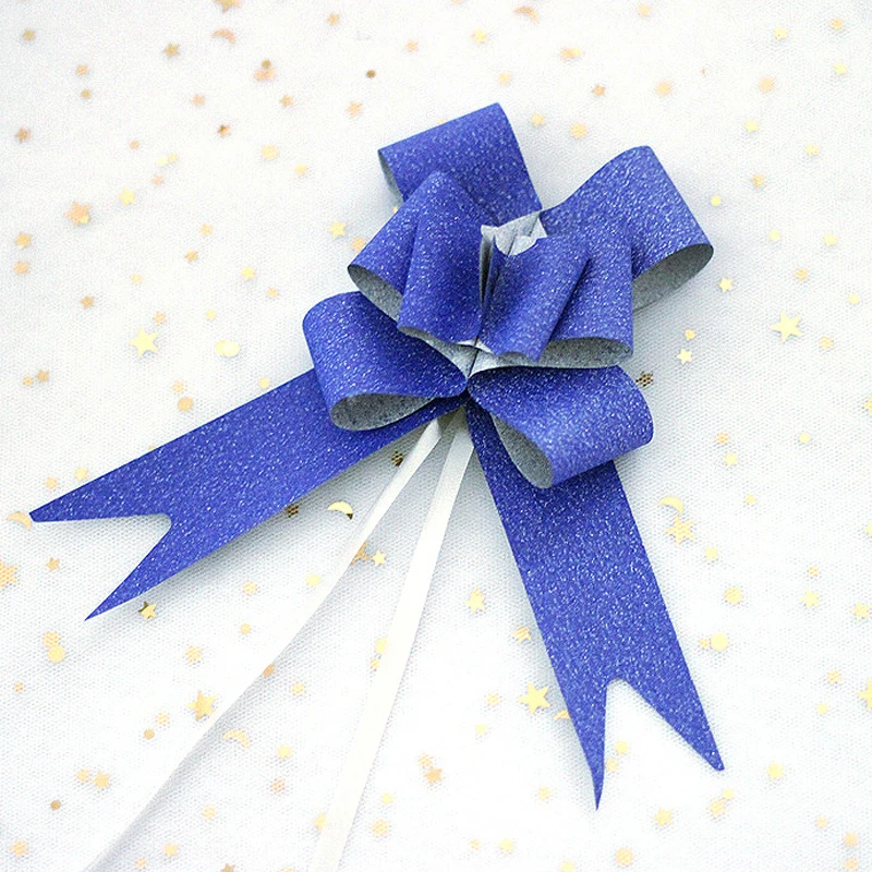 20 قطعة جميلة Pull بها بنفسك سحب القوس الشريط هدية التعبئة زهرة القوس Bowknot السنة الجديدة الزفاف حفل زفاف غرفة السيارة الديكور