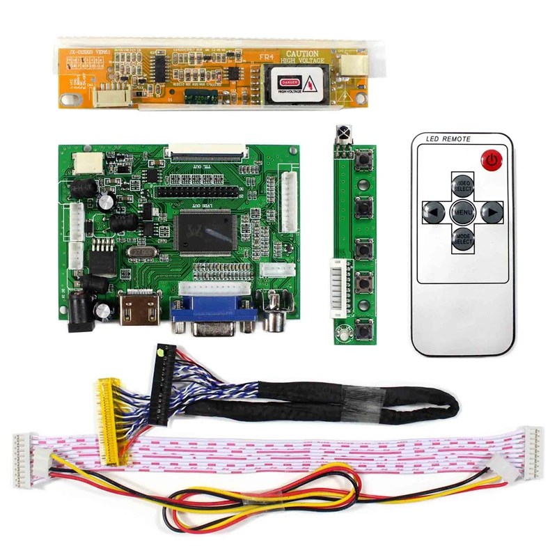 HDMI+VGA Control Board Monitor Kit for LP150X08-A5 LCD LED screen Controller Board Driver