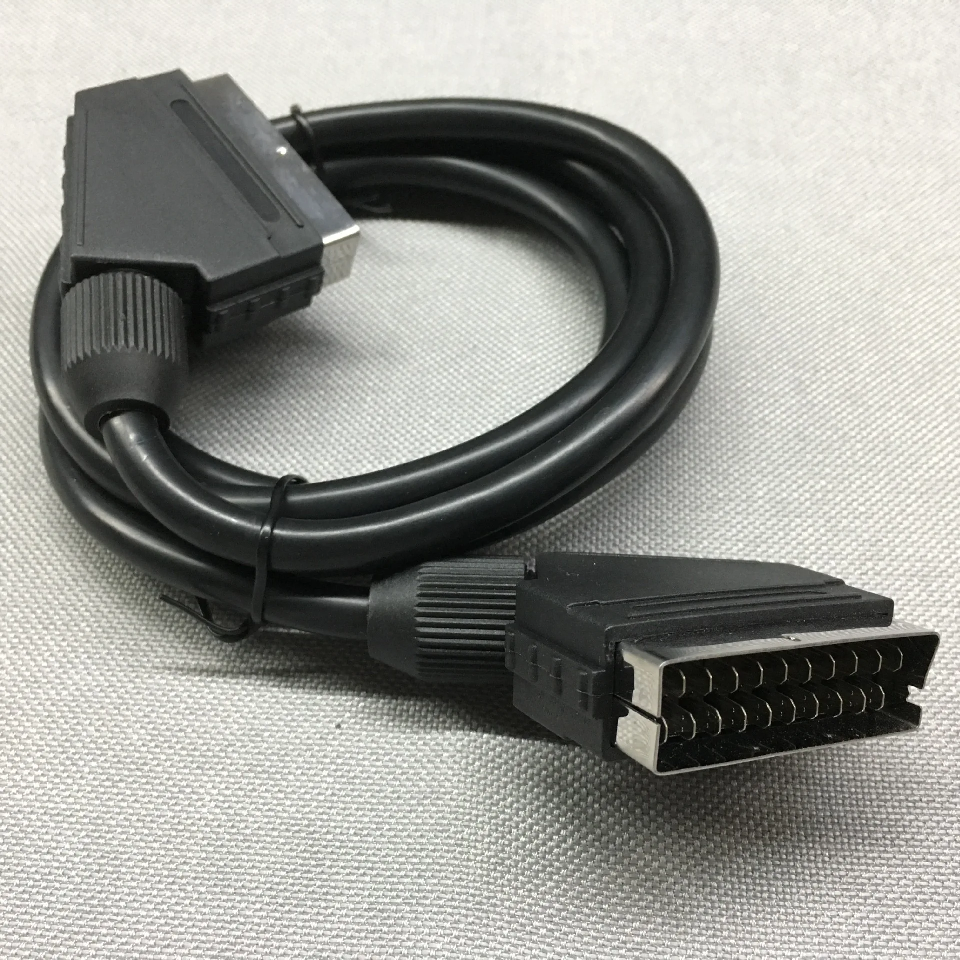 1.5M EU Version Male to Male Nickle Plated  Scart Cable 21-pin TV DVD VCR Audio Video Lead Cables