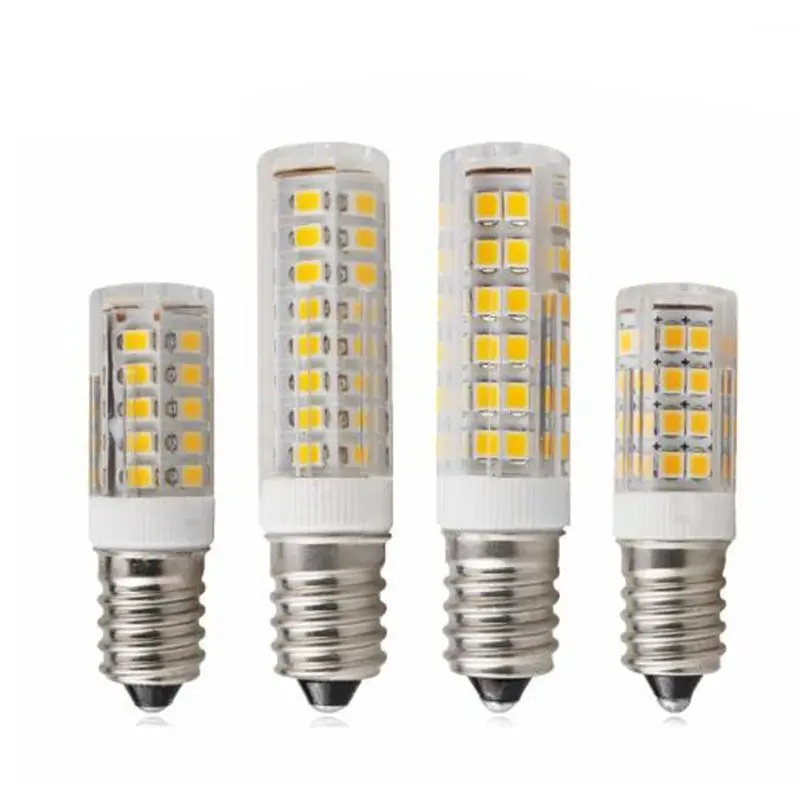 Mini LED Lamp E14 7W 9W 12W  AC 220V 230V 240V LED Corn Bulb SMD2835 33Leds 360 Beam Angle Replace Halogen Chandelier Lights