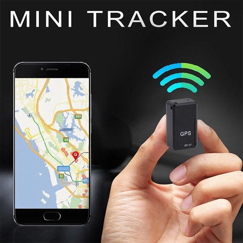 GF-07 Mini GPS Tracker Vehicle Strong Magnetic Free Installation GPS Tracking Locator Personal Tracking Object Anti Lost Tracer