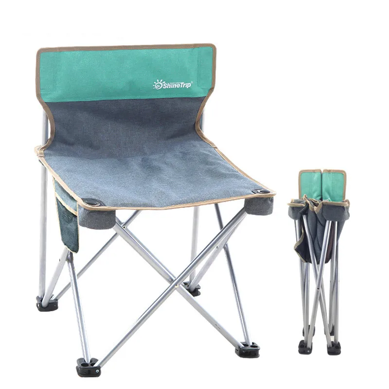 

Outdoor camping products sketch chairs folding Portable backrest stool Beach lounge Fishing large picnic travel hiking