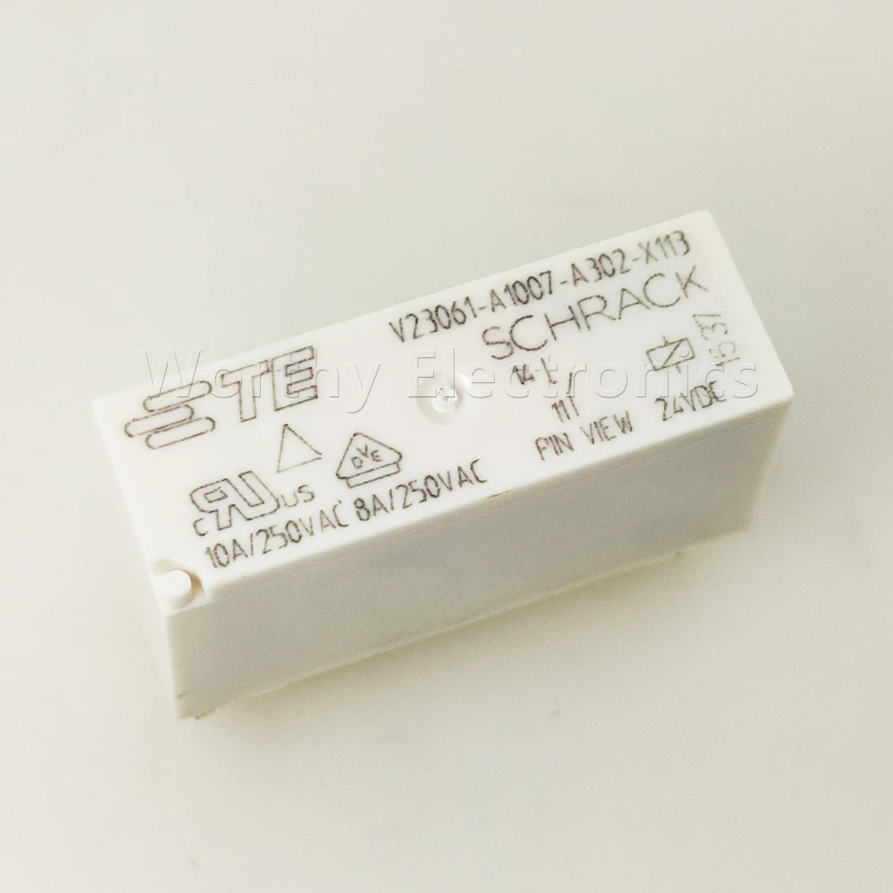 V23061-A1007-A302-X113 10A 24VDC 4-pin relay DIP4