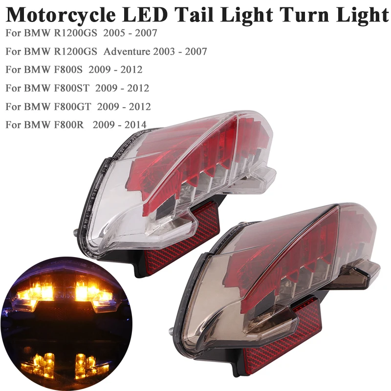 

For BMW F650 F650GS F650ST F800S R1200GS Adventure Motorcycle LED Rear Turn Tail Light LED Brake Stop Lamp