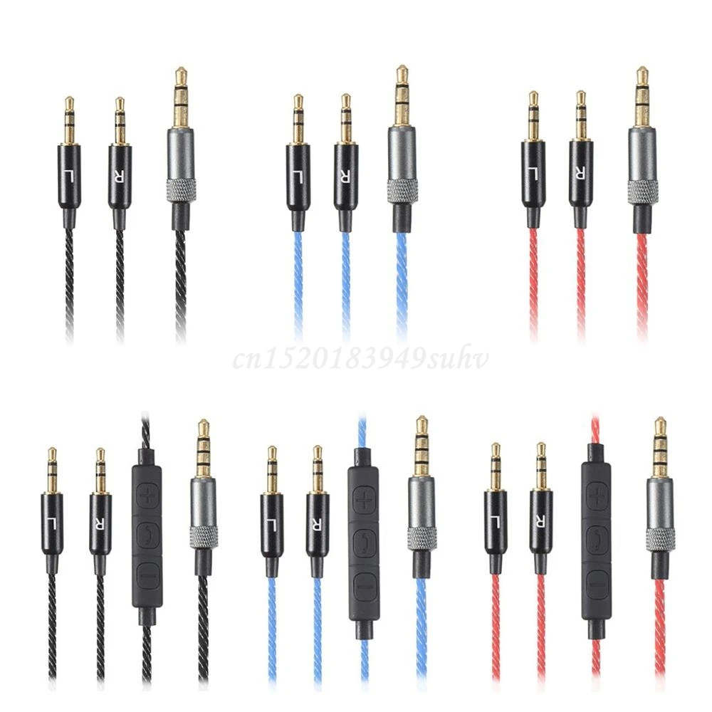 كابل صوت بديل مرن 1.2 متر لـ Sol Republic Master track HD V8 V10 V