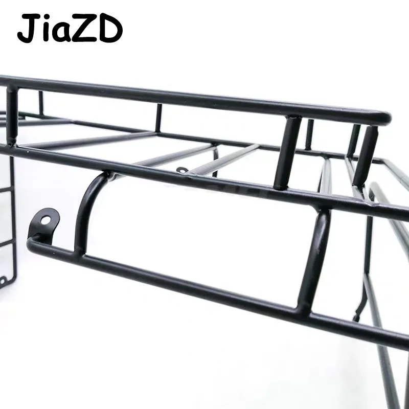 RC Car Truck Parts Metal Roof Luggage Rack Carrier for RC Car 1/10 AXIAL SCX10 JEEP Wrangler JK Off-Road RC Crawler Car