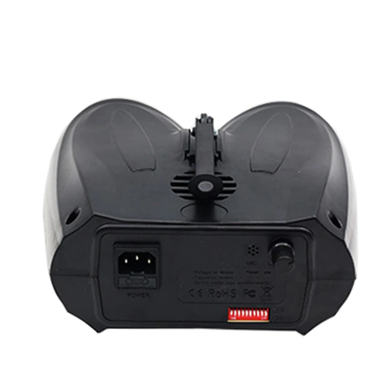 Proyector de iluminación con patrones RGBW, dispositivo con 64/128LED, 20W, Control de sonido automático, luces de DJ para discoteca, hogar,