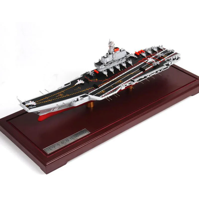 

1/700 Scale Aircraft Carrier Ship Navy Liaoning Battleship Warship Model Toy Model Alloy Metal Diecast Model For Collection