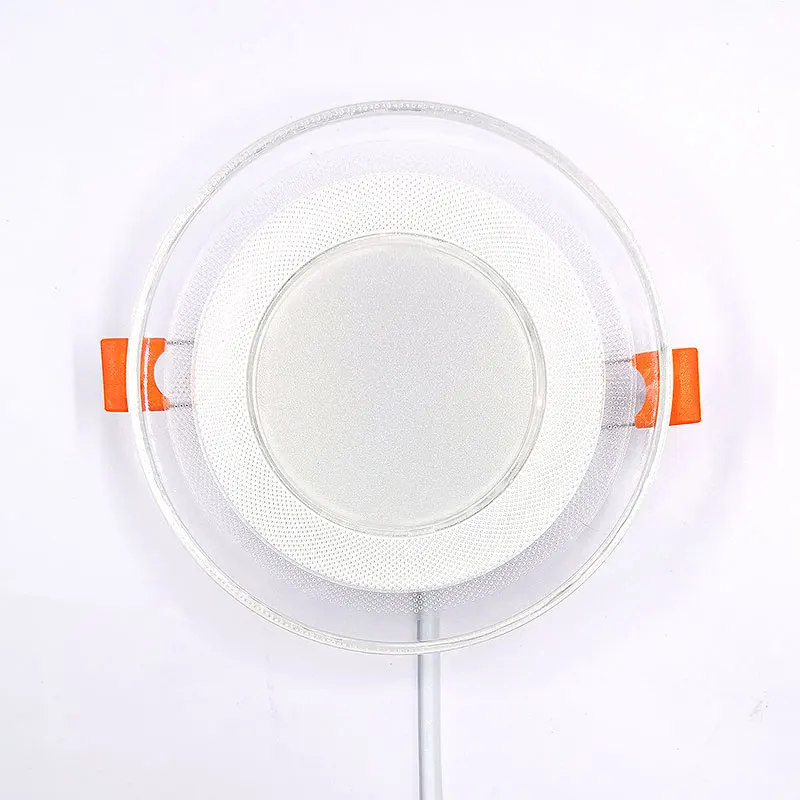 4 sztuk światło przewodnik LED Downlight 3W 5W 7W 9W 12W 15W 18W Panel akrylowy światła sufitowe podtynkowe lampy o wysokiej jasności