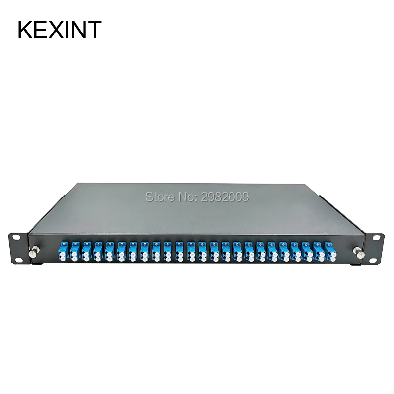 1u '' Rackmount Fiber optic 24 port patch panel Optical Cable drawer type Terminal Box