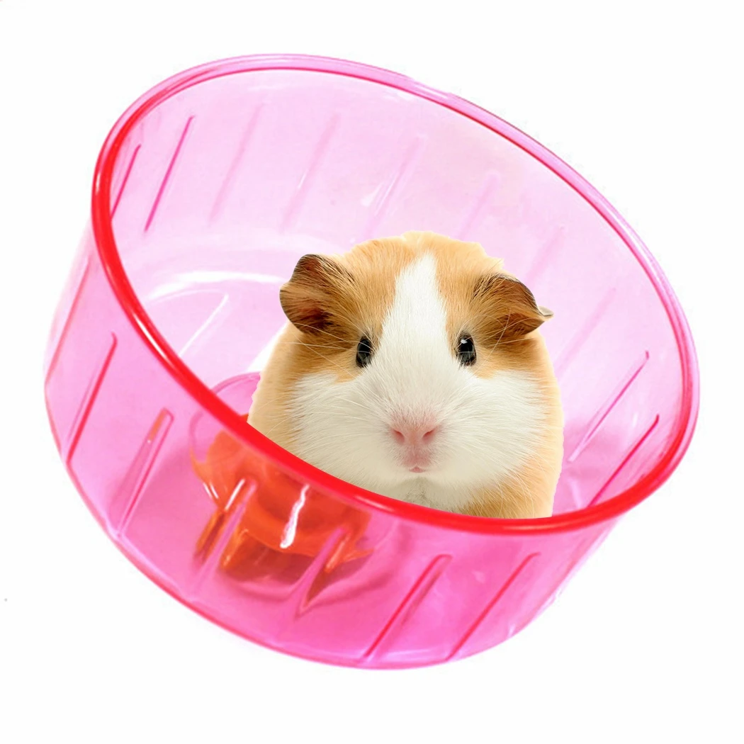 Plastic Hamster Wheel Silent Running Wheel Exercise Wheel Rotatory Jogging Wheel Pet Sports Wheel Toys Hamster Accessories