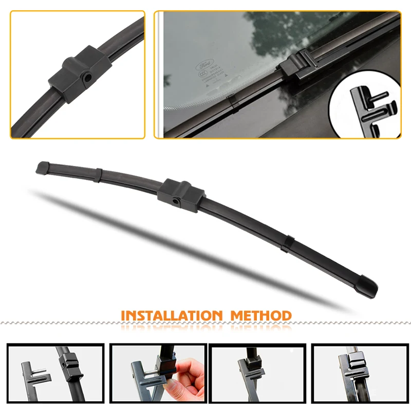 Car Front Window Windshield Rubber Silicon Refill Wiper For Ford FOCUS MK2 Sedan 2004-2011 LHD / RHD 26