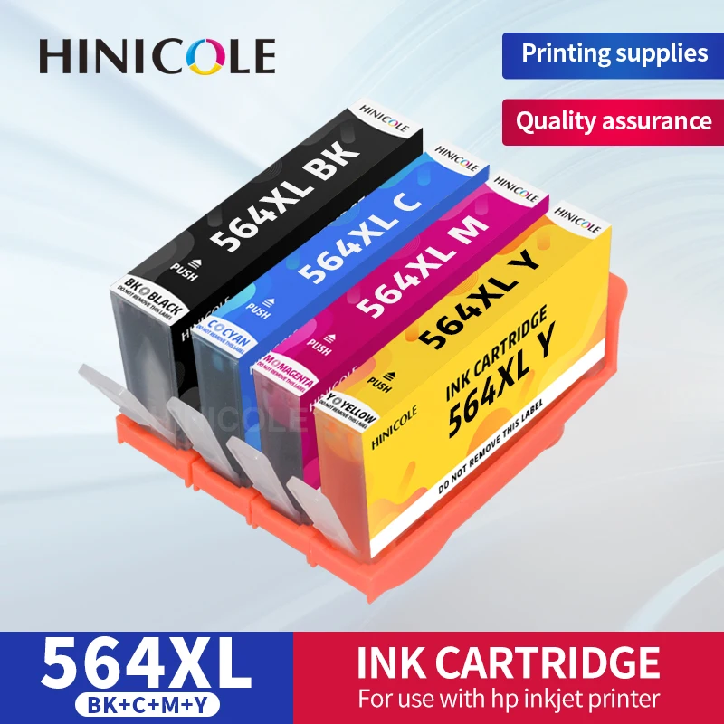 

HINICOLE 564XL Ink Cartridge for hp 564xl 564 Compatible for HP Photosmart B8550 C6324 C310a C410 6510 D5460 7510 B209a 4610