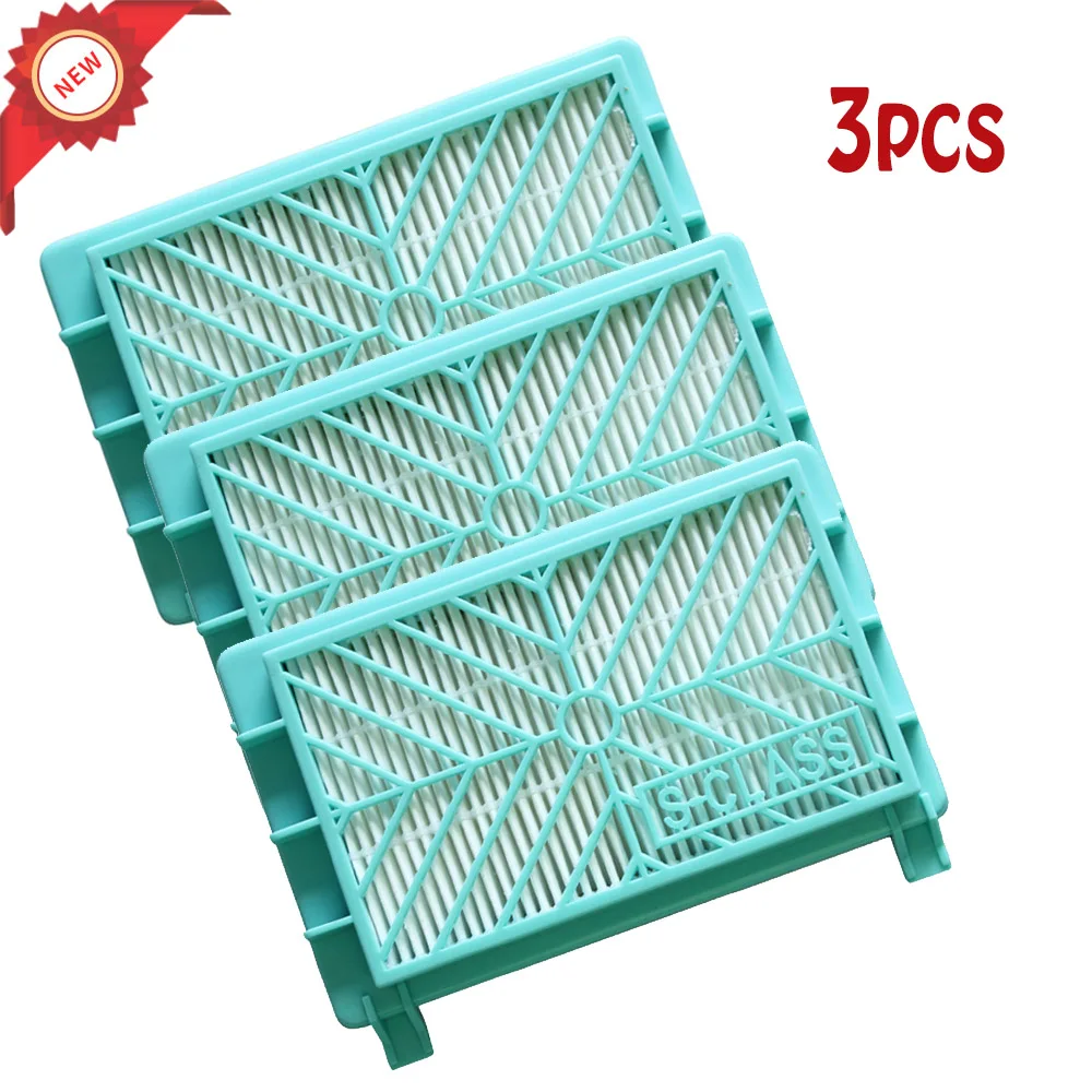 3Pcs อะไหล่เครื่องดูดฝุ่น Hepa Filter สำหรับ Philips FC8912 FC8913 FC8915 FC8916 FC8917 FC8919 HR8374 HR8581 HR8582