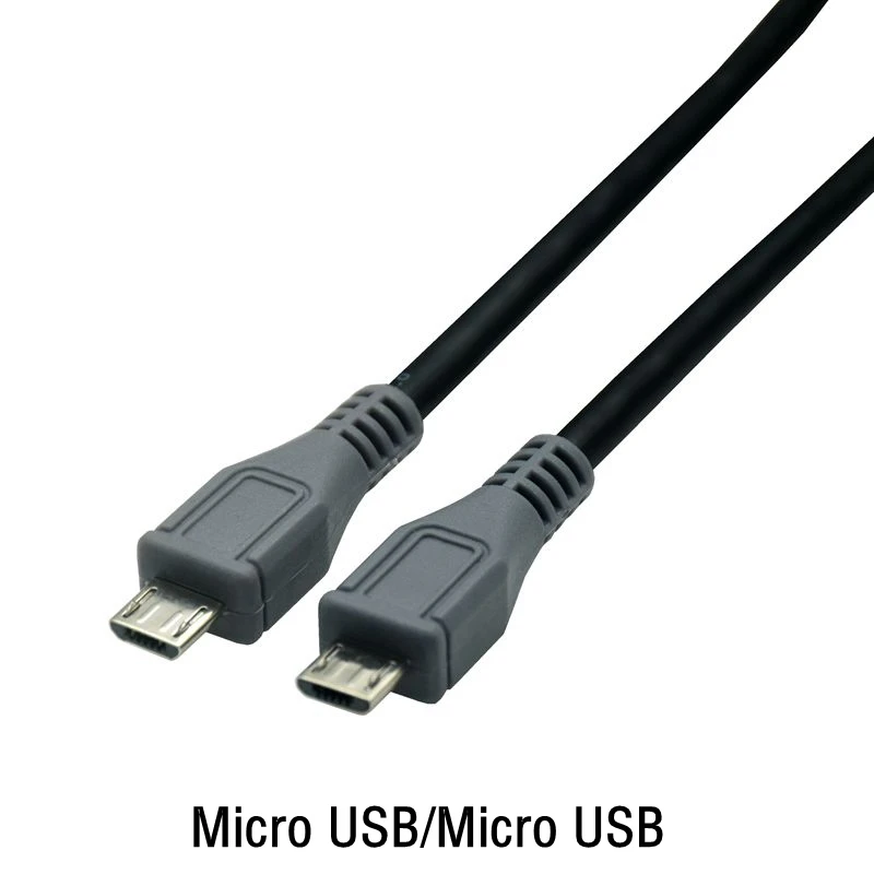 Micro Mini USB Cable 5Pin Male To Male Right Angled 90 Degree USB 3.1 Type C OTG Data Adapter Converter Charging Cable 25cm 0.5m