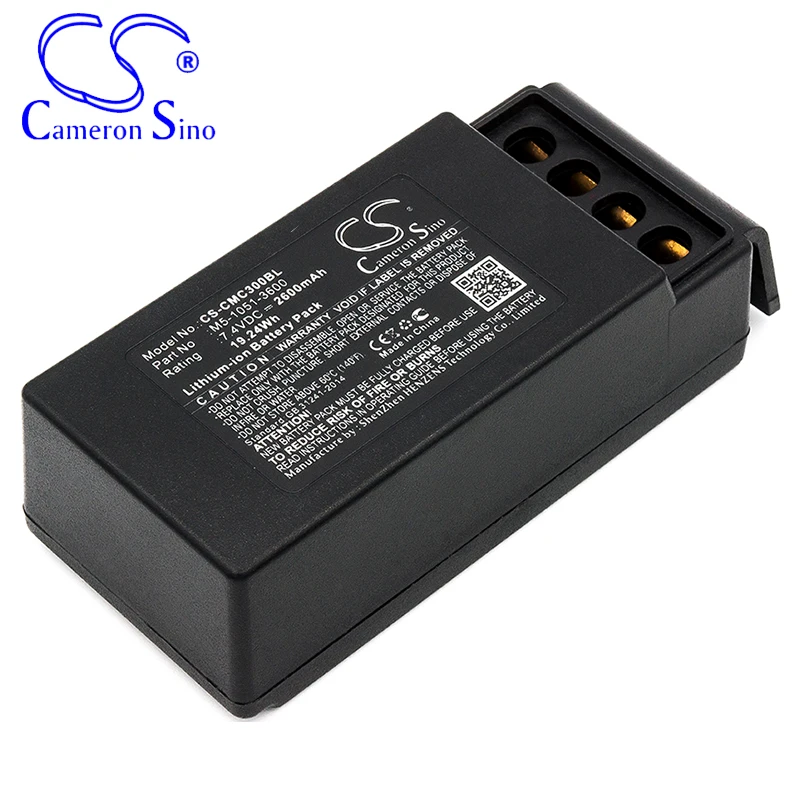 CameronSino Battery for Cavotec M9-1051-3600 EX MC-3 MC-3000 Fits Cavotec M5-1051-3600 MC-BATTERY3 Crane Remote Control Battery