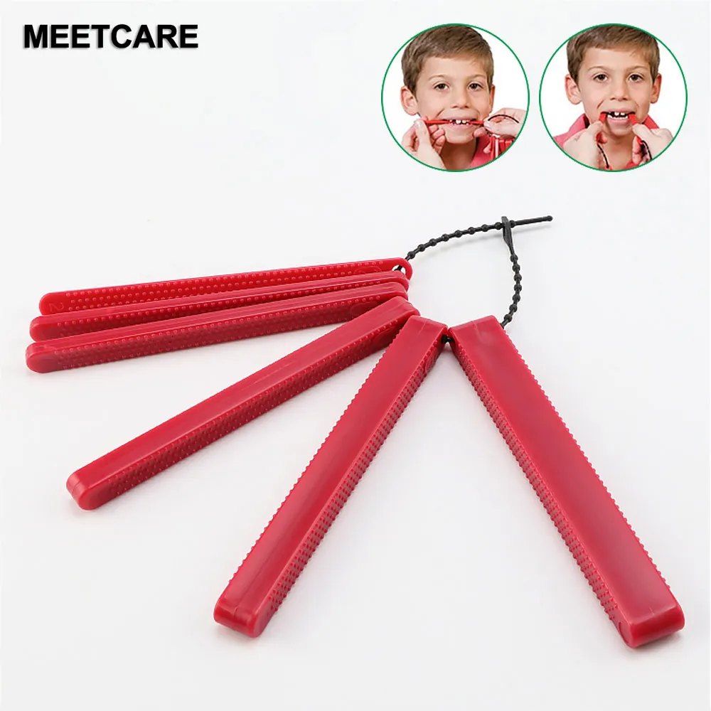 Jaw Grading Bite Blocks Chewing Teether for Kids Adult Oral Motor Mandible Bite Force Trainer Autism Sensory Speech Therapy