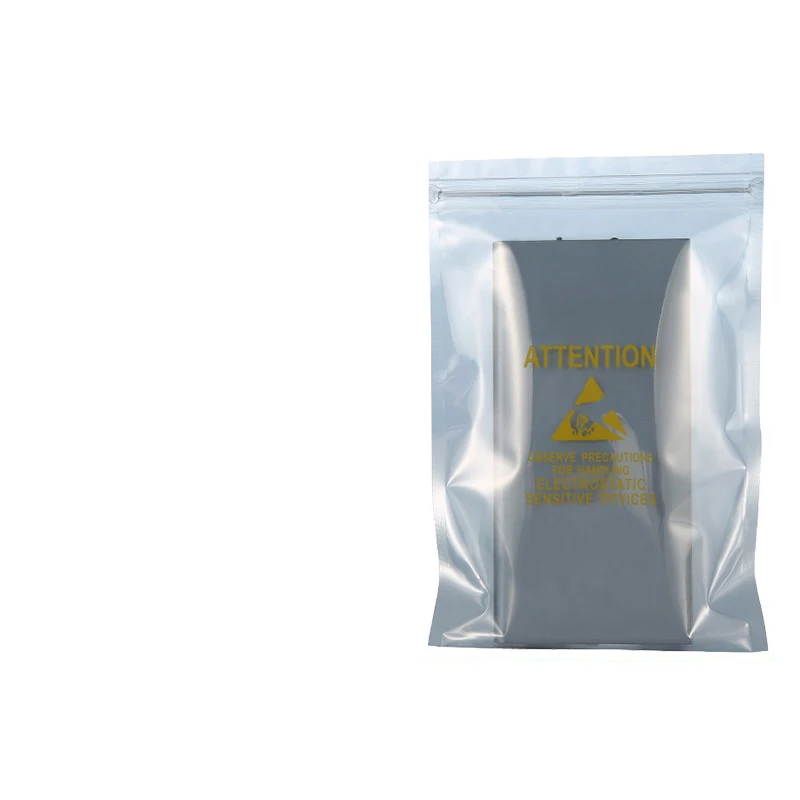 Antistatic Shielding Zip Lock Bag with Printed ESD Anti-Static Shielding Antistatic Packaging Ziplock Bag for Electronics