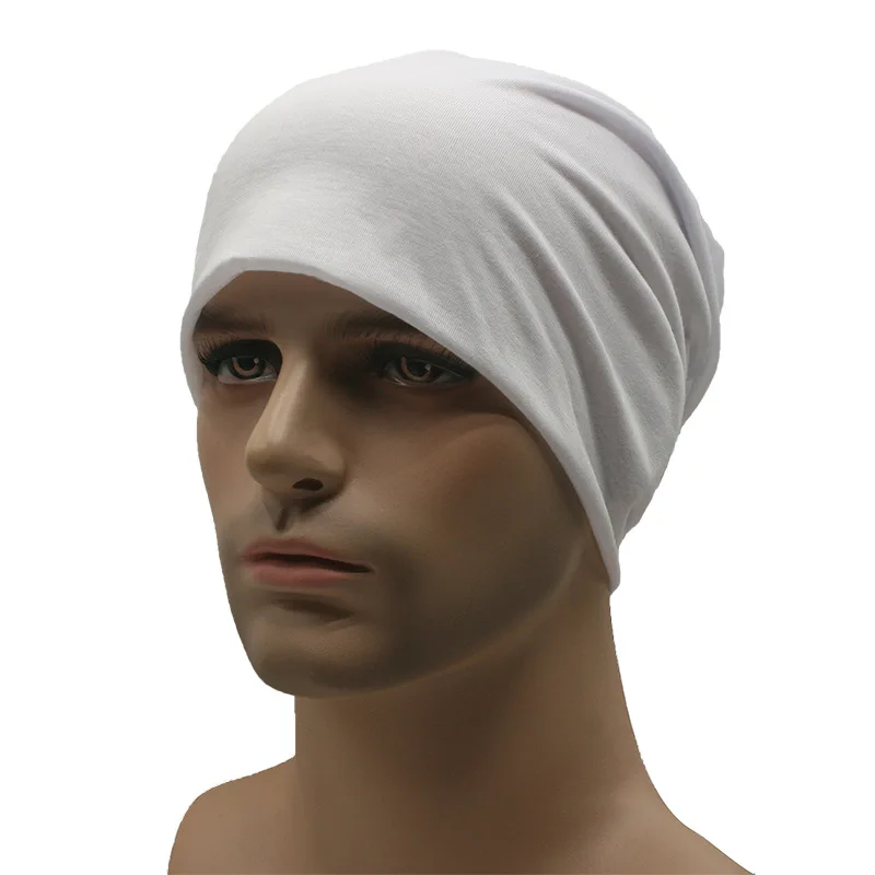 Cappelli a molla per donna berretti sottili berretto lavorato a maglia ragazza autunno Cool Candy Color Beanie uomo Pile di cotone berretto berretto