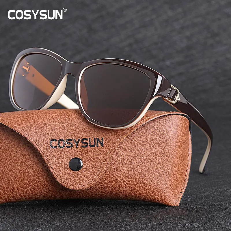 Gafas De Sol polarizadas De marca De lujo para mujer, anteojos De Sol femeninos con diseño De ojo De gato, elegantes, para conducir, 2024