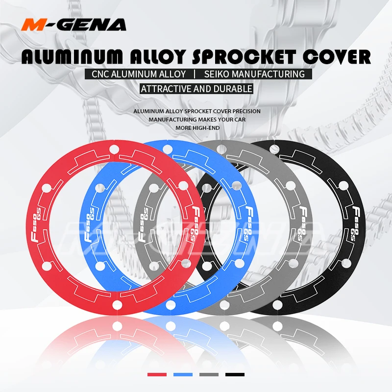 Motorcycle Rear Chain Teeth Sprocket gear Cover Frame Protector Kit For  F650GS F 650GS 2008 - 2018 F650 GS 2017