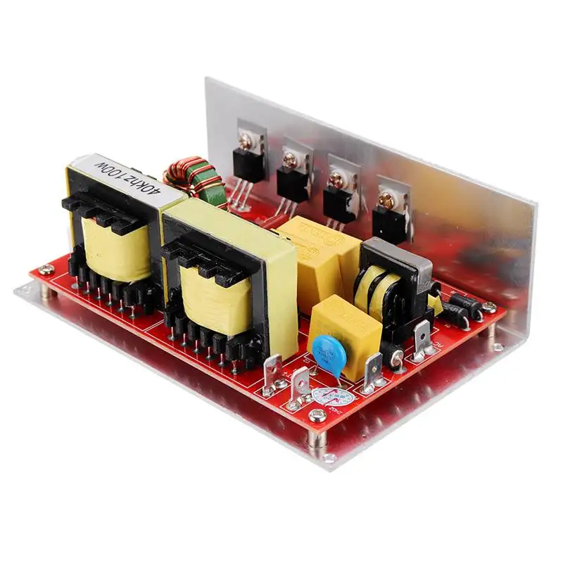 

100W 28K/40k Ultrasonic Cleaner Power Driver Board High Performance Circuit Board 220VAC Ultrasonic Cleaner Parts 132*85*45mm