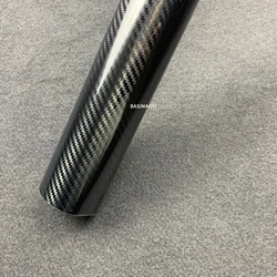 Carbon Fiber Vinyl Film Car Wrapping Foil, Console, Computador, Motocicleta, Pele do portátil, Acessórios para capa do telefone, 7D, Novo Estilo, 2024